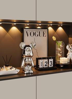 入户玄关装饰摆饰轻奢高档家居饰品进门客厅新房子钥匙收纳装饰品