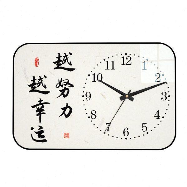 学习励志钟表桌面座钟桌面摆台钟学生房间书桌摆件静音时钟台钟,淘宝优惠券,粉丝福利购,淘宝优惠卷