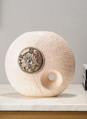 招财鹿客厅门口入户玄关家居装饰C品花瓶摆件创意电视酒柜乔迁新