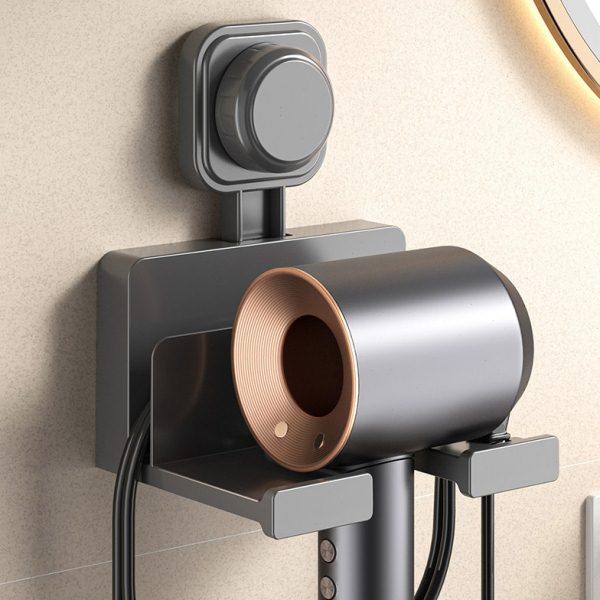 吸盘吹风机置物架免打孔卫生间电吹风挂架吹风筒支架浴室收纳壁挂,淘宝优惠券,粉丝福利购,淘宝优惠卷