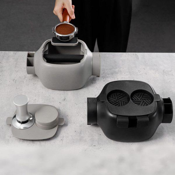 半自动咖啡机迷你粉渣桶敲渣盒压粉座加厚塑料家用咖啡圆形粉收纳,淘宝优惠券,粉丝福利购,淘宝优惠卷