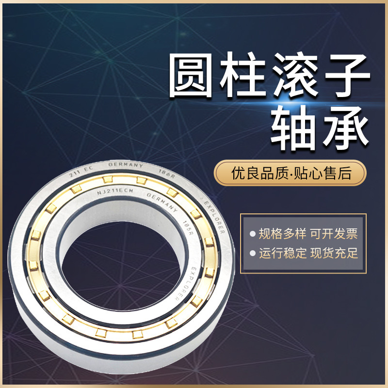 SKF轴承NU203ECP NU204ECP NU205ECP NU206ECP NU207ECP NU208ECP - 图0