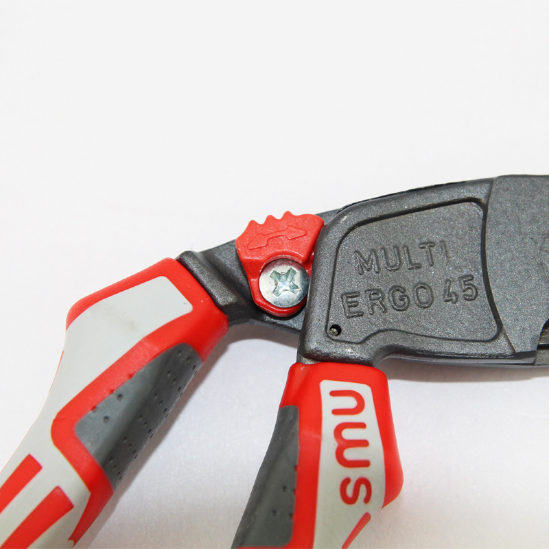 NWS德国进口尖嘴钳歪头工具钳多功能省力弯头钢丝钳8寸老虎钳子 - 图2