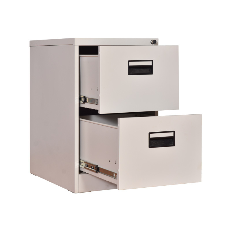 4抽卡箱 a4fc3抽卡箱挂劳柜2抽快捞夹抽屉文件柜资料带锁矮柜厂家 - 图3