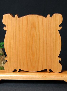 泰山福缘阁桃木十二生肖盘摆件木雕家居工艺品