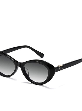 YIPO复古猫眼可配度数墨镜女