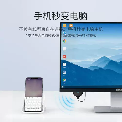 Haibeisi беспроводной экранный проектор мобильный телефон подключение телевизора беспроводное одноэкранное конвертер передачи HDMI HDMI