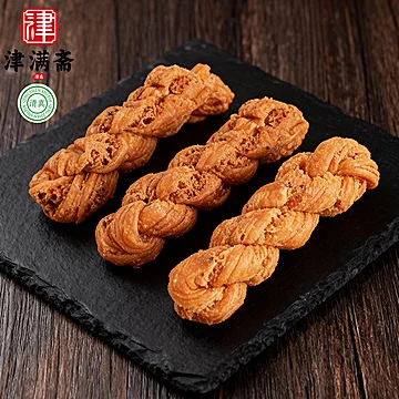 【礼盒+礼袋】津满斋正宗天津麻花[20元优惠券]-寻折猪