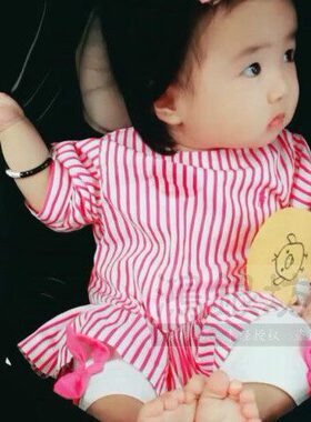 纯银宝宝手镯黑藤镯满月礼品婴儿BB男女儿童手环小孩银饰手镯女