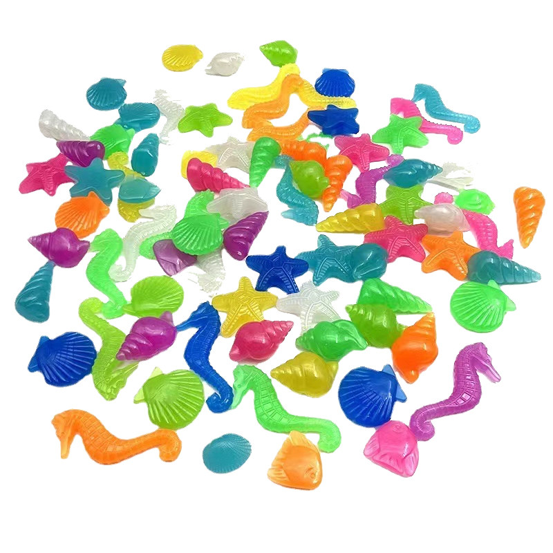 海洋石夜光石发光石夜光宝石鱼缸龟缸装饰饰品水族箱造景发光玩具,淘宝优惠券,粉丝福利购,淘宝优惠卷