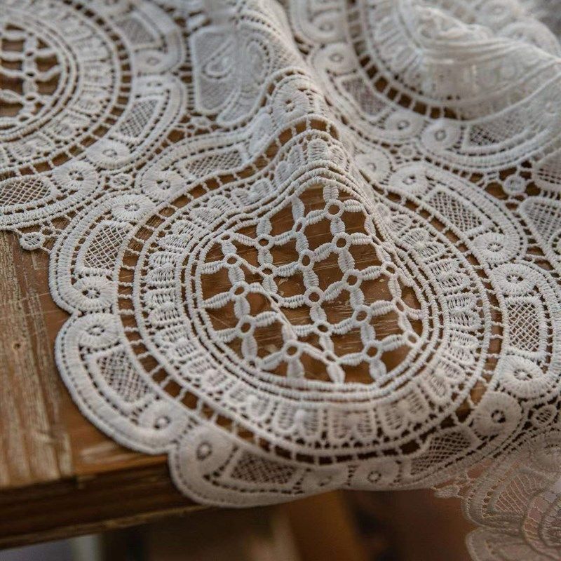 欧式田园蕾丝森系镂空钩织餐桌装饰布沙发靠背巾茶几钢琴盖巾,淘宝优惠券,粉丝福利购,淘宝优惠卷