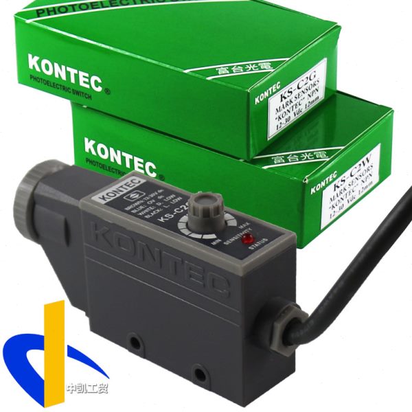 KS-C2G富台光电眼台湾KONTEC色标传感器KS-C2W单光白光绿光 - 图0