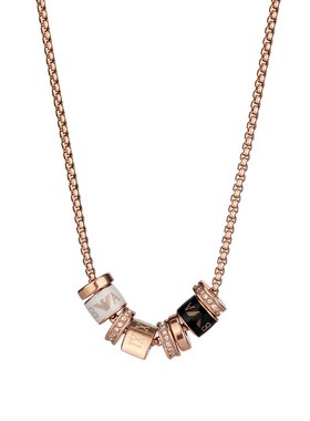 钛钢小蛮腰项链女夏轻奢小u众设计转运珠情人节礼物组合网红首饰