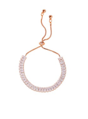 超闪轻奢满钻锆石i手链 ins小众设计网红抽拉可调节手串高级感手