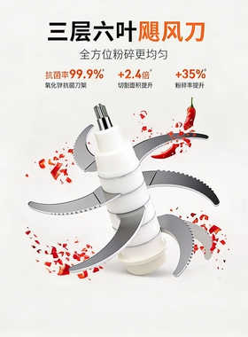 德国和面机绞肉机家用新款全自动一体厨师机5L大容量多功能搅拌机