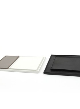 陶瓷摆件茶盘果盘茶具托盘酒具酒杯收纳盘子软装装饰工艺品样板间