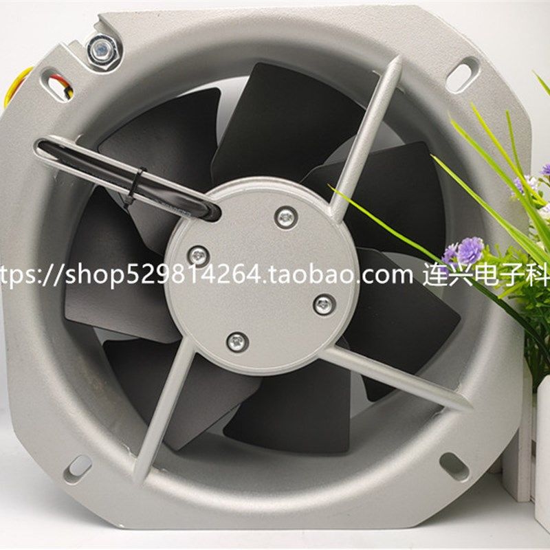 全新 COSTECH C22S23/12HKBD00 230V/115V 全金属散热风扇 22580 - 图0