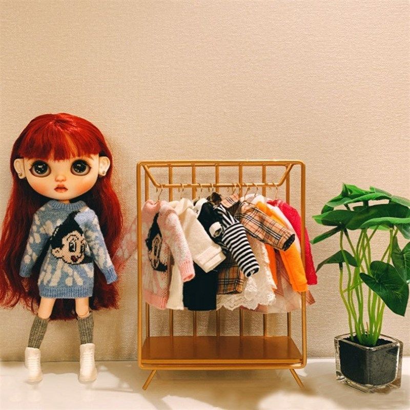 跨境微型玩具BJD娃娃衣柜烤漆金属铁艺 工艺品迷你ob11娃衣柜,淘宝优惠券,粉丝福利购,淘宝优惠卷