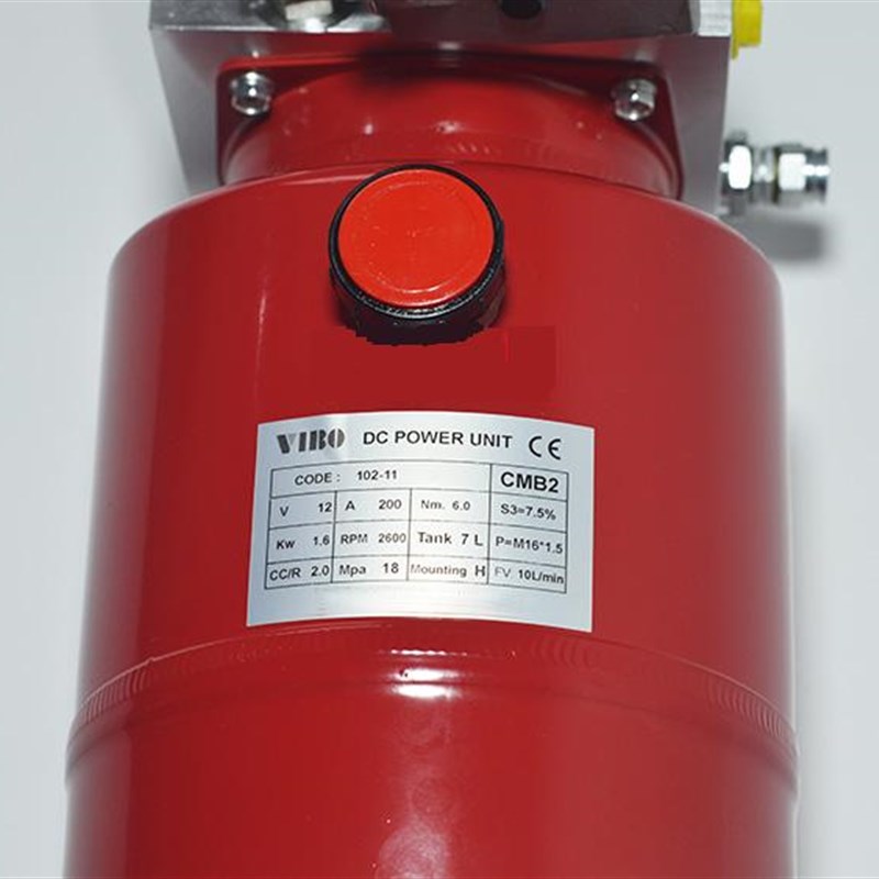 诺力电瓶叉车配件12V动力单元半电动液压堆高车直流动力电机泵站 - 图1