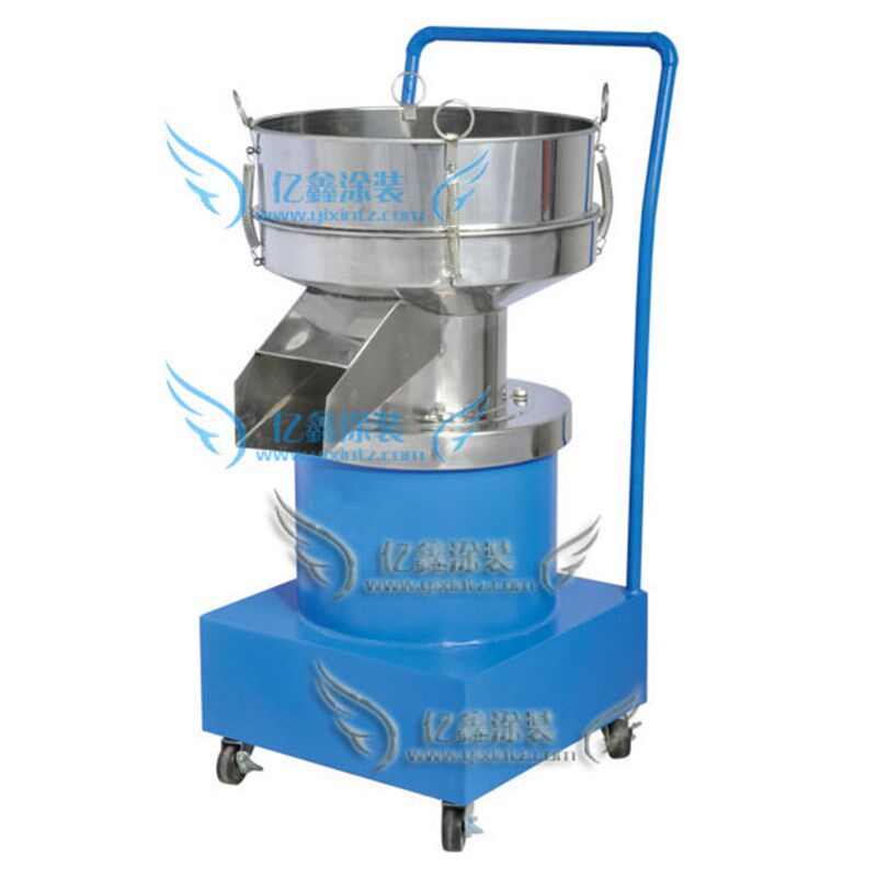 塑粉自动筛粉机精要振动筛粉机电动筛粉机静电粉末震动筛电动筛 - 图0