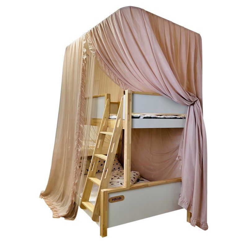 子母床蚊帐2023新款家用卧室儿童上下铺双层高低床防尘顶伸缩支架,淘宝优惠券,粉丝福利购,淘宝优惠卷