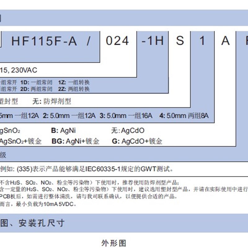 全新现货 HF115F-A 230-1ZS3AF 230VAC 宏发一开一闭8脚 JQX-115F - 图0