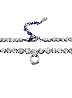 2023新品多种佩戴项链锁骨链搭配吊坠子颈链O可调节长短欧美跨境