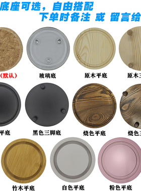 软木塞玻璃罩展示盒微景观创意diy玻璃瓶干花收纳盒永生花防尘罩