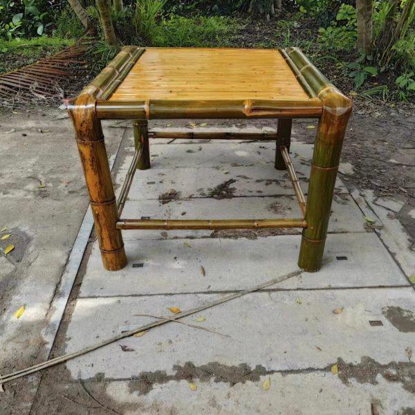 网红户外庭院竹桌椅组合竹编阳台茶桌椅子围炉煮茶火锅桌椅八仙桌,淘宝优惠券,粉丝福利购,淘宝优惠卷