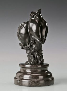 铜雕塑鹰AL443书房办公室家居室内摆件软装家饰动物工艺礼品包邮