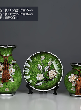 酒柜客厅别墅装饰摆件招财鹿情侣套装三件套家居玄关创意乔迁礼品