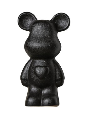 现代轻奢酒柜电视柜装饰暴力熊摆件高级感客厅展示柜创意家居摆设