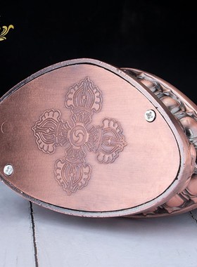 藏式十相自在牌摆件桌面玄关八吉祥家居室内供奉九宫八卦十二生肖