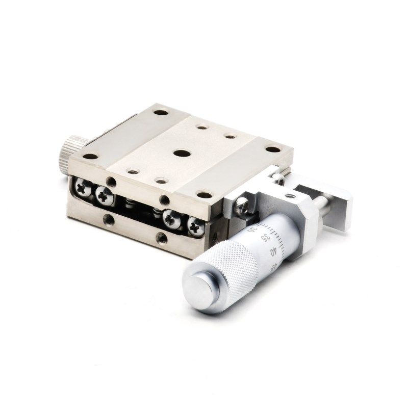 精密型X轴手动位移台EJE01-25 40 60 80 100/E-XSG25 40 60 80 - 图1