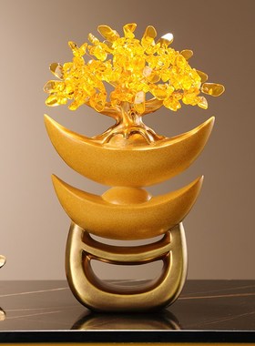 现代招财进宝福鹿桌面摆件现代家居饰品客厅装饰玄关乔迁新居礼品