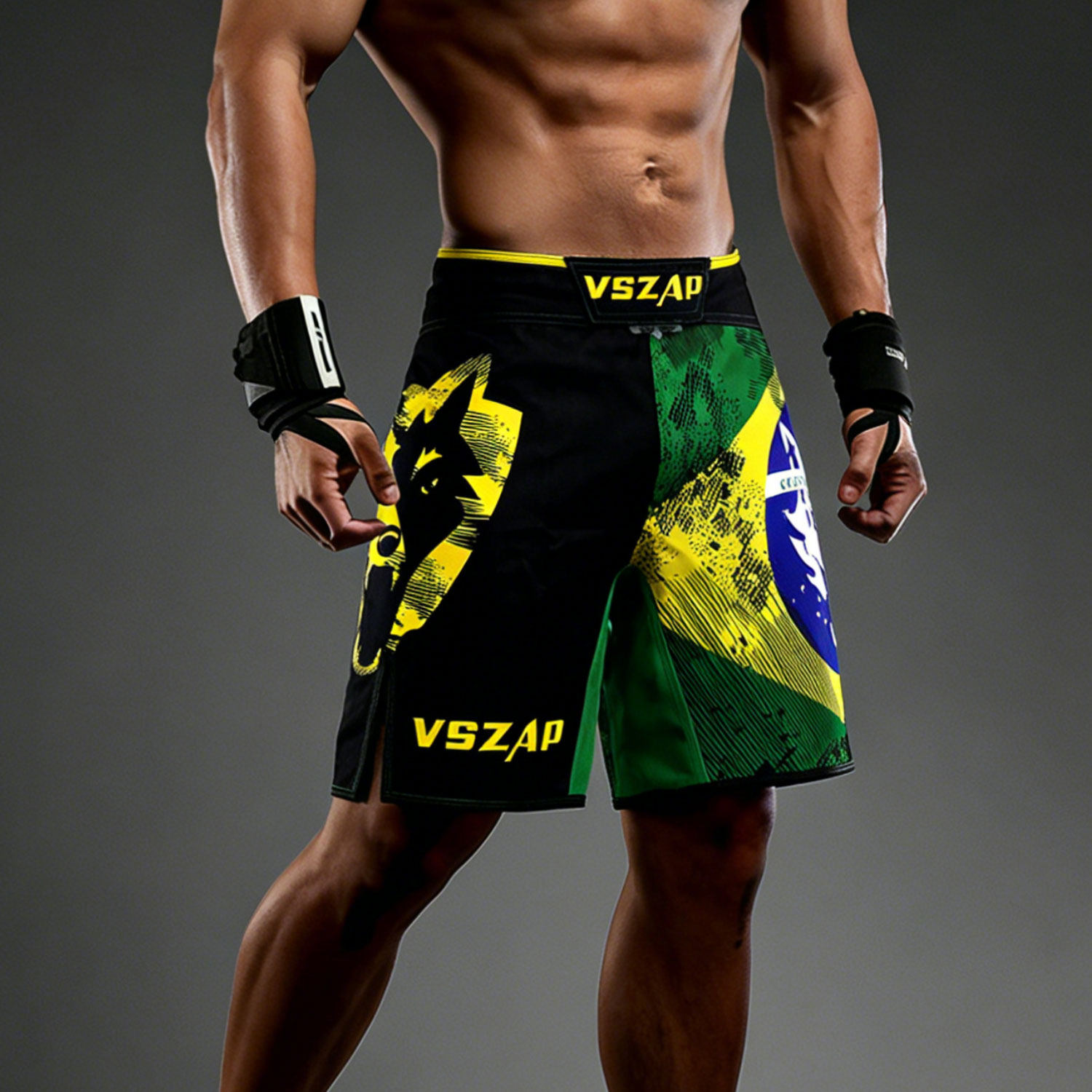 VSZAP巴西竞技运动短裤多功能休闲速干训练五分裤耐磨个性健身裤,淘宝优惠券,粉丝福利购,淘宝优惠卷