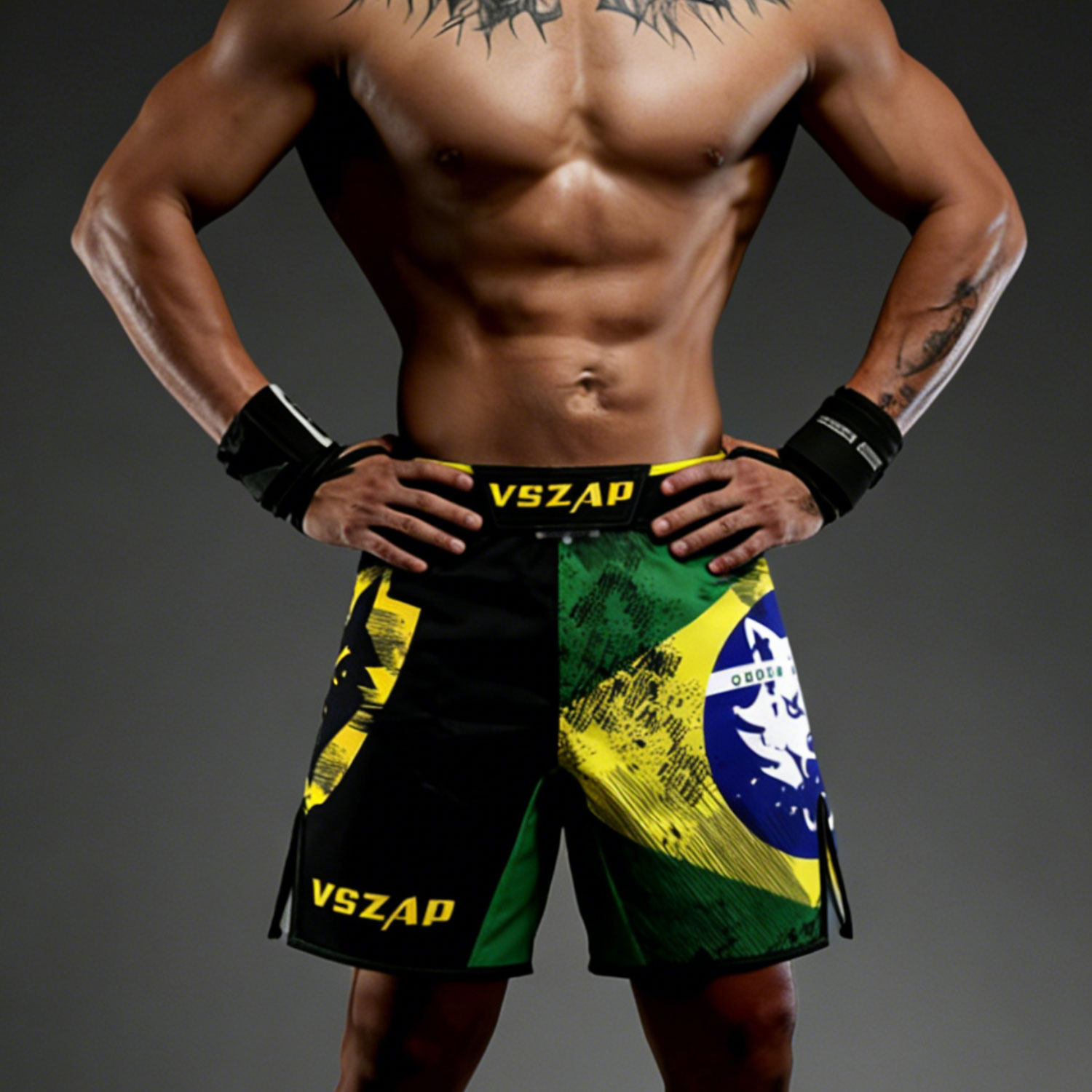 VSZAP巴西竞技运动短裤多功能休闲速干训练五分裤耐磨个性健身裤,淘宝优惠券,粉丝福利购,淘宝优惠卷