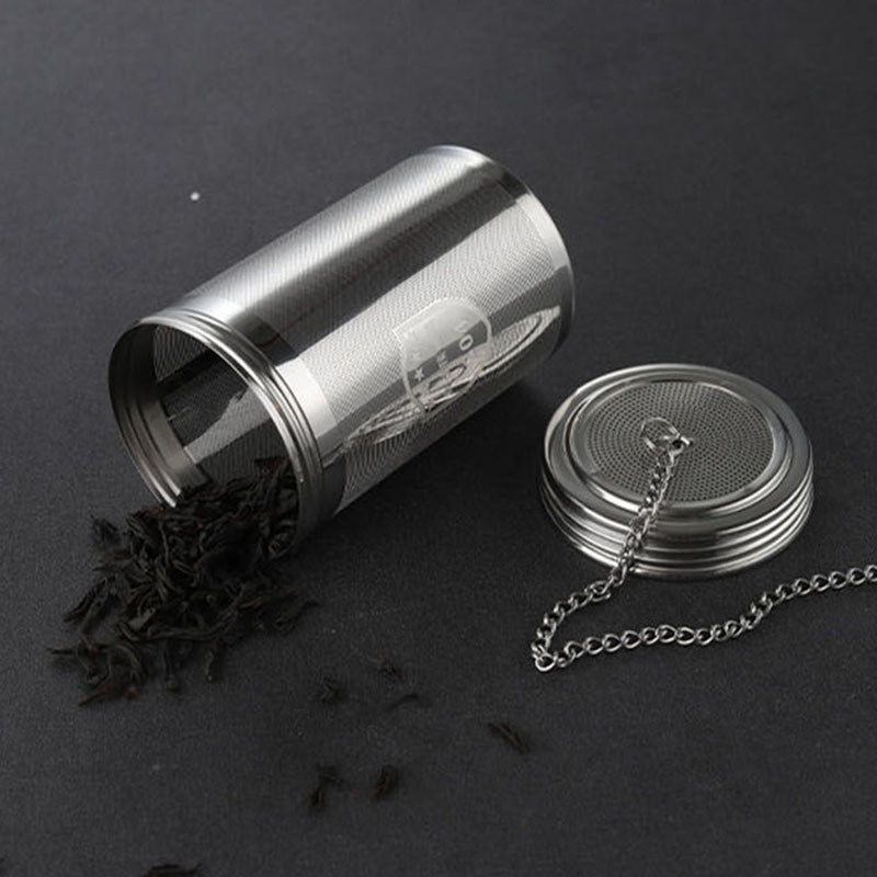 全304不锈钢茶漏茶隔细孔茶滤网茶水分离茶仓泡茶器茶壶茶杯通用 - 图2