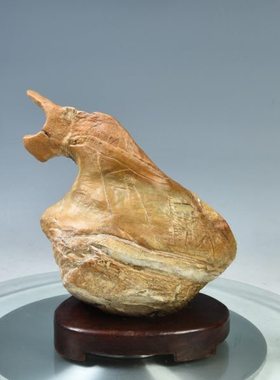 琴书侣 灵璧石5386号 观赏石 奇石 商务礼品 家居工艺品装饰摆件