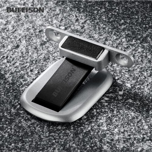 极窄门门吸超薄免打孔防撞门挡器新款强磁铁地碰隐形防风磁吸地吸 - 图2