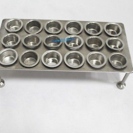 鹤壁 徐州量热仪专用不锈钢发热量坩埚样品架 热值测试坩埚试样架 - 图0