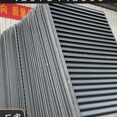 定制铝合金百叶窗防雨空调外机保护罩通风格栅网室外机防护栏厂家 - 图1