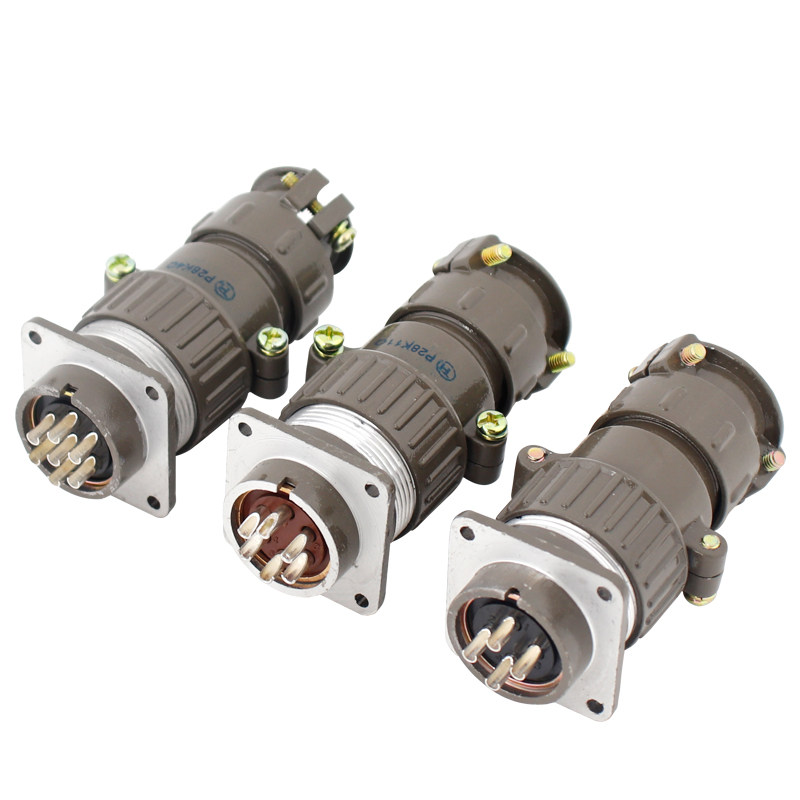 航空插头插座 连接器 p20-2芯 3芯 4芯 5芯 7芯圆形工业接头20mm,淘宝优惠券,粉丝福利购,淘宝优惠卷