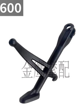 闪600单撑边撑钱江QJ600-12B侧踢边角架支腿单撑熄火开关螺丝弹簧