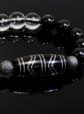 BUDDIA新款天珠手链男女款