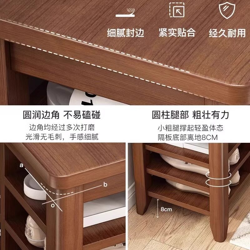 换鞋凳家用门口鞋柜可坐入户鞋架软包坐垫意式客厅进门储物穿鞋凳,淘宝优惠券,粉丝福利购,淘宝优惠卷