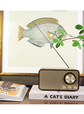 创意实用书房书架书桌q摆件卧室床头柜摆设现代轻奢简美家居饰品