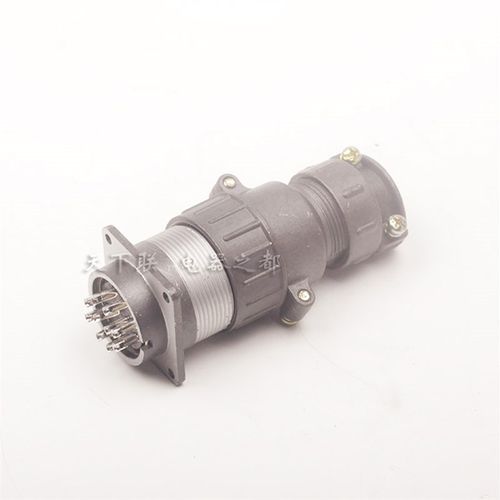 航空插头插座圆形P32K2Q对插连接器4芯8芯10芯12芯公母接插件 - 图1