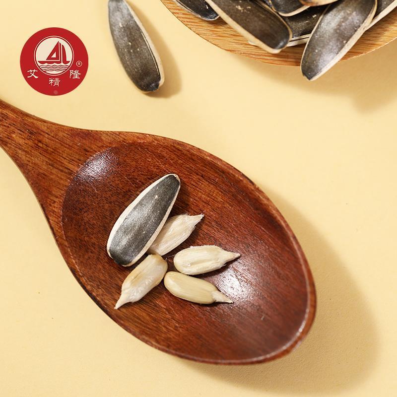 D正品艾精隆原味瓜子炒熟大颗粒五香多味葵花子新货炒货休闲零食 - 图2