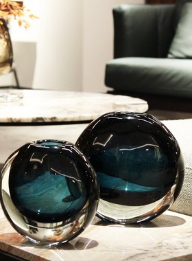 欧式轻奢客厅样板间酒店酒吧花D器摆件家居花瓶饰品装饰摆放